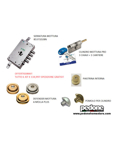 Kit serratura porta - kit,