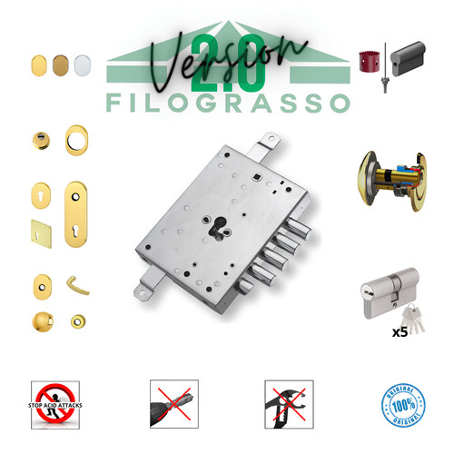Kit serratura porta blindata - serratura,