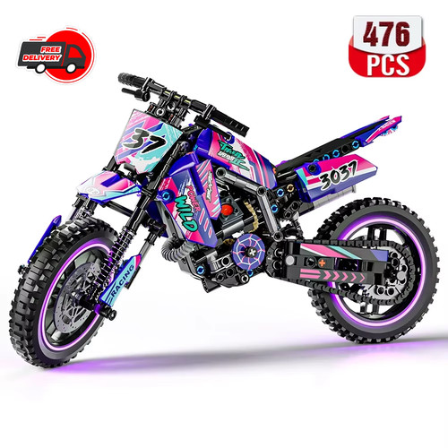 Blocchi costruzioni moto stem - blocchi,